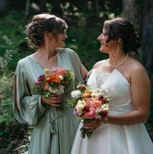 Sage Green full length dress